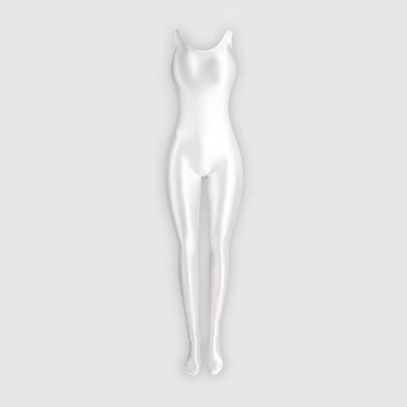 Stretch Gloss Bodysuit Shapewear Vest Leggings Ladies