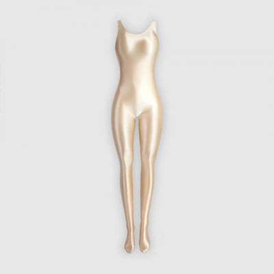 Stretch Gloss Bodysuit Shapewear Vest Leggings Ladies