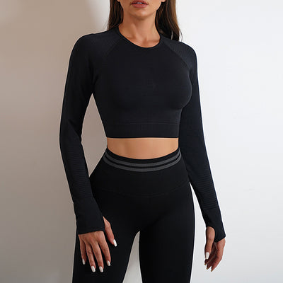 2pcs Seamless Yoga Pants Sports Gym Fitness Leggings